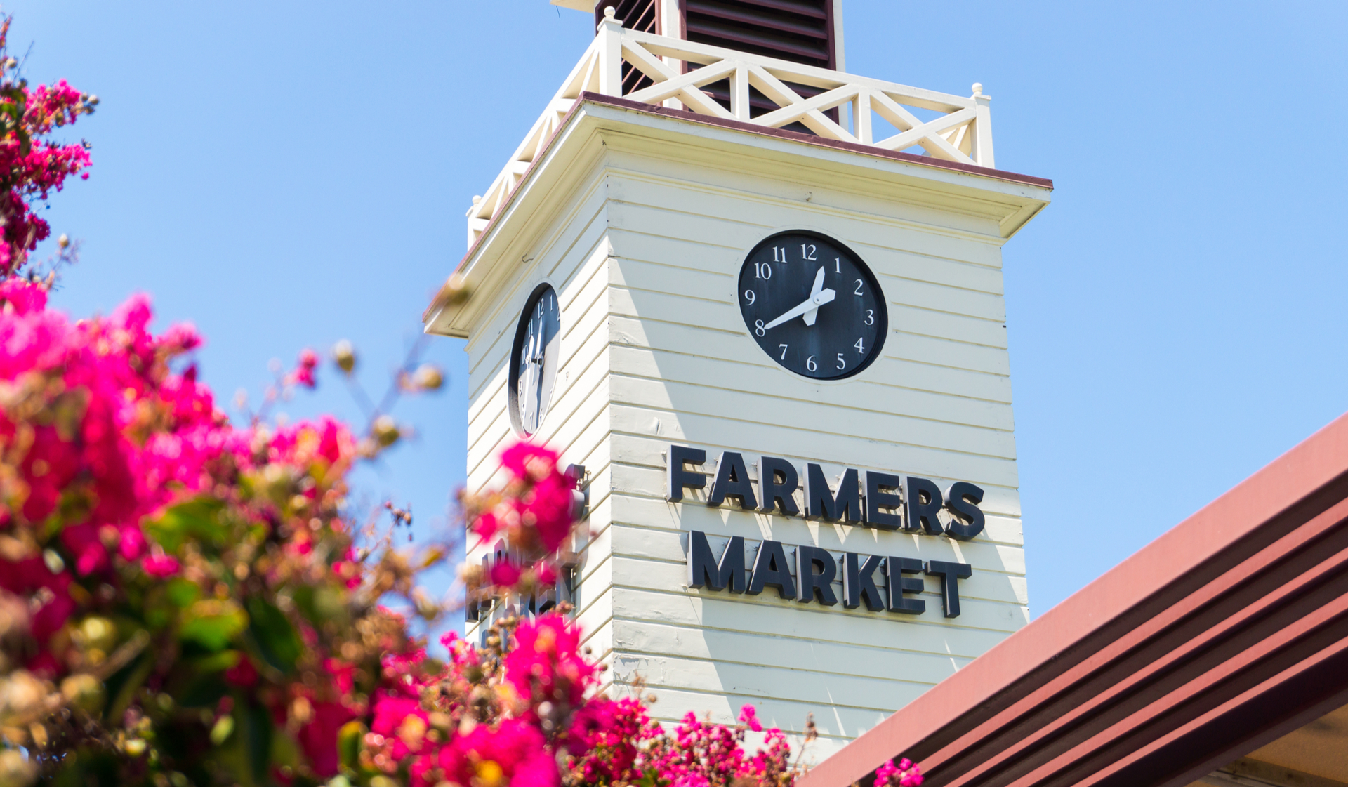 Broadcast Center - Los Angeles, CA - Exterior shot of The Original Farmer's Market